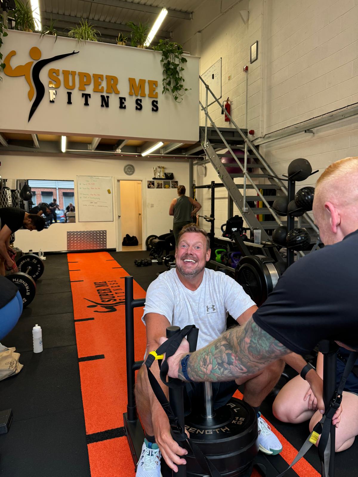 Super-Me Fitness Buckshaw Village private gym — coaches and members